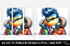 Vibrant Baby Bird 20 oz Tumbler Product Image 1