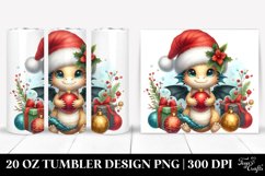 Christmas PNG 20 Oz Tumbler Design Product Image 1