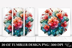 Stained Begonia | 20 Oz Tumbler Product Image 1