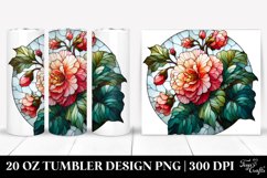 Stained Begonia | 20 Oz Tumbler Product Image 1