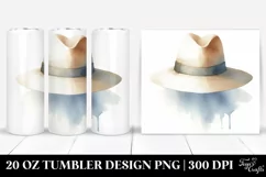 Simple Washed Watercolor Image | 20 oz Tumbler Product Image 1
