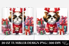 Expressive Baby Shih Tzu PNG Product Image 1
