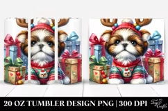 Expressive Baby Shih Tzu PNG Product Image 1