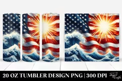 Detailed Flag | 20 oz Tumbler Product Image 1