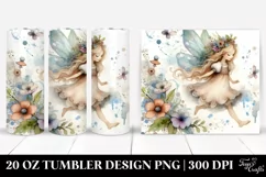 Whimsical Running Fairy 20 Oz Tumbler Product Image 1