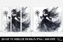 Creative Magical Gothic Fairy Tumbler | 20 oz Tumbler Product Image 1