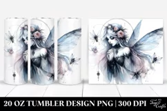 Creative Magical Gothic Fairy Tumbler | 20 oz Tumbler Product Image 1