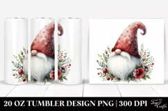 Vintage Gothic Gnome 20 Oz Tumbler Product Image 1