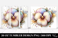 Shiny Pansy Metallic | 10 Oz Tumbler Product Image 1