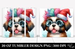 Enthusiastic Baby Saint Bernard PNG Product Image 1