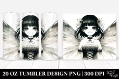 Gothic Smiling Fairy | 20 oz Tumbler Product Image 1