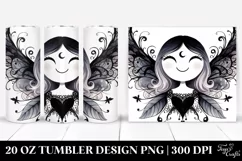 Gothic Smiling Fairy | 20 oz Tumbler Product Image 1