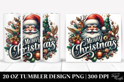 Christmas PNG 20 Oz Tumbler Design Product Image 1