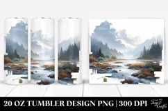Simple Digital Painting | 20 oz Tumbler Product Image 1
