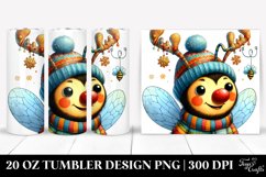 Christmas PNG 20 Oz Tumbler Design Product Image 1