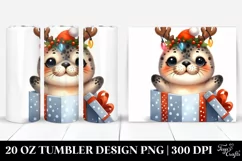Enthusiastic Baby Seal PNG Product Image 1