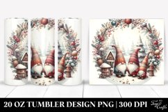 Christmas PNG 20 Oz Tumbler Design Product Image 1