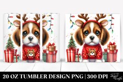 Expressive Beagle with Crazy Haircut PNG Product Image 1