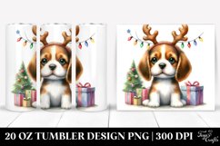 Expressive Beagle with Crazy Haircut PNG Product Image 1