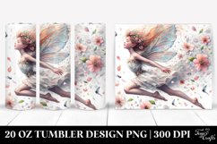 20 Oz Tumbler Sublimation | Fairy Tumbling with Spring Product Image 1