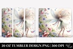 Fairy Tumbling with Spring Petals | 20 Oz Tumbler Product Image 1