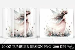 Whimsical Washed Fairy | 20 oz Tumbler Product Image 1
