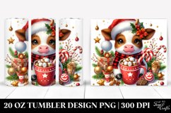 Christmas PNG 20 Oz Tumbler Design Product Image 1