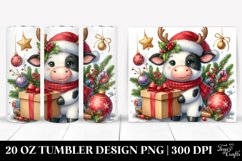 Christmas PNG 20 Oz Tumbler Design Product Image 1