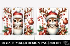 Christmas PNG 20 Oz Tumbler Design Product Image 1
