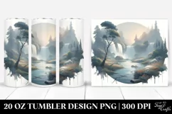 Digital Painting Art | 20 oz Tumbler Product Image 1