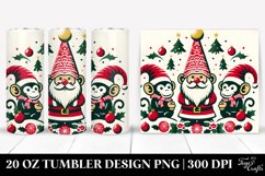 Christmas PNG 20 Oz Tumbler Design Product Image 1