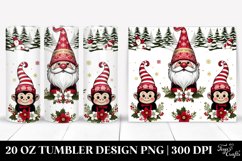 Christmas PNG 20 Oz Tumbler Design Product Image 1