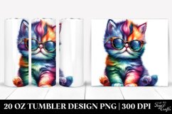 Funny Baby Cat Tumbler Product Image 1