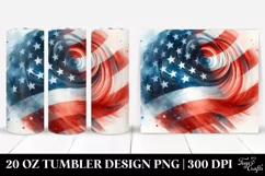 Washed Flag Tumbler | 20 Oz Tumbler Product Image 2