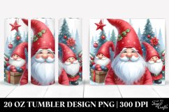 Red Christmas Gnomes PNG Product Image 1