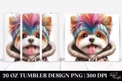 Expressive Dog with Winter Haircut PNG Product Image 1