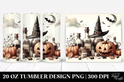Vintage Halloween Potion Scene | 20 oz Tumbler Product Image 1