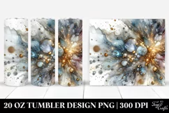 Golden Insertions Shiny Cosmos | 20 Oz Tumbler Product Image 1