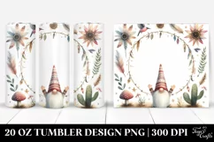 Boho Gnome,Excited Forest Critter 20 oz Tumbler Product Image 1