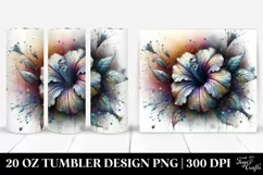 Petunia Art. 20 Oz Tumbler Design Product Image 1