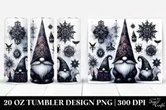 Quirky Gothic Gnome,Forest Scene 20 oz Tumbler Product Image 1