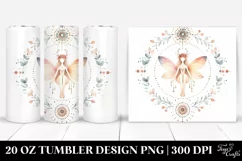 Boho Fairy Design | Tshirt|Tumbler|Mug|Clipart Product Image 1