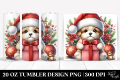 Christmas PNG 20 Oz Tumbler Design Product Image 1