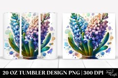 Stained Hyacinth | 20 Oz Tumbler Product Image 1
