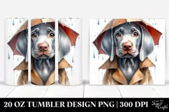 Expressive Baby Weimaraner | 20 oz Tumbler Product Image 1