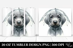 Expressive Baby Weimaraner | 20 oz Tumbler Product Image 1
