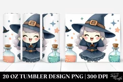 Excited Witch Magic Potion Tumbler | 20 oz Tumbler Product Image 1
