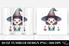 Excited Witch Magic Potion Tumbler | 20 oz Tumbler Product Image 1