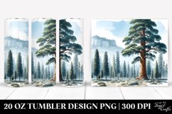 Simple Sequoia Clipart | 20 oz Tumbler Product Image 1