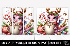 Christmas PNG 20 Oz Tumbler Design Product Image 1